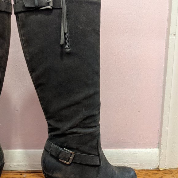 Unr8ed Black heeled boots - Picture 4 of 12